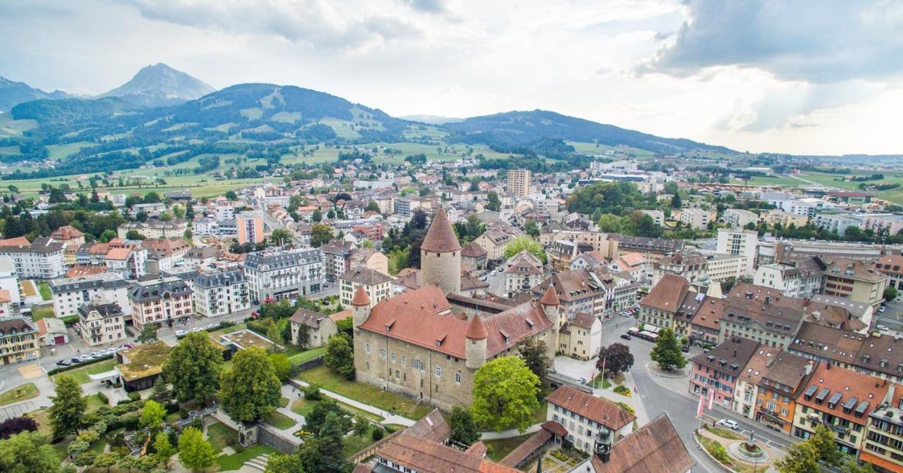 Hotel Des Alpes Bulle Center 外观 照片