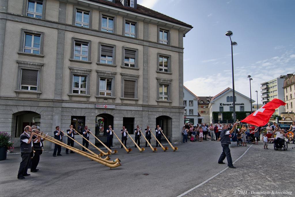 Hotel Des Alpes Bulle Center 外观 照片